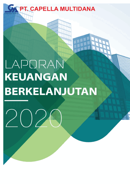 Cover Laporan Keberlanjutan 2020