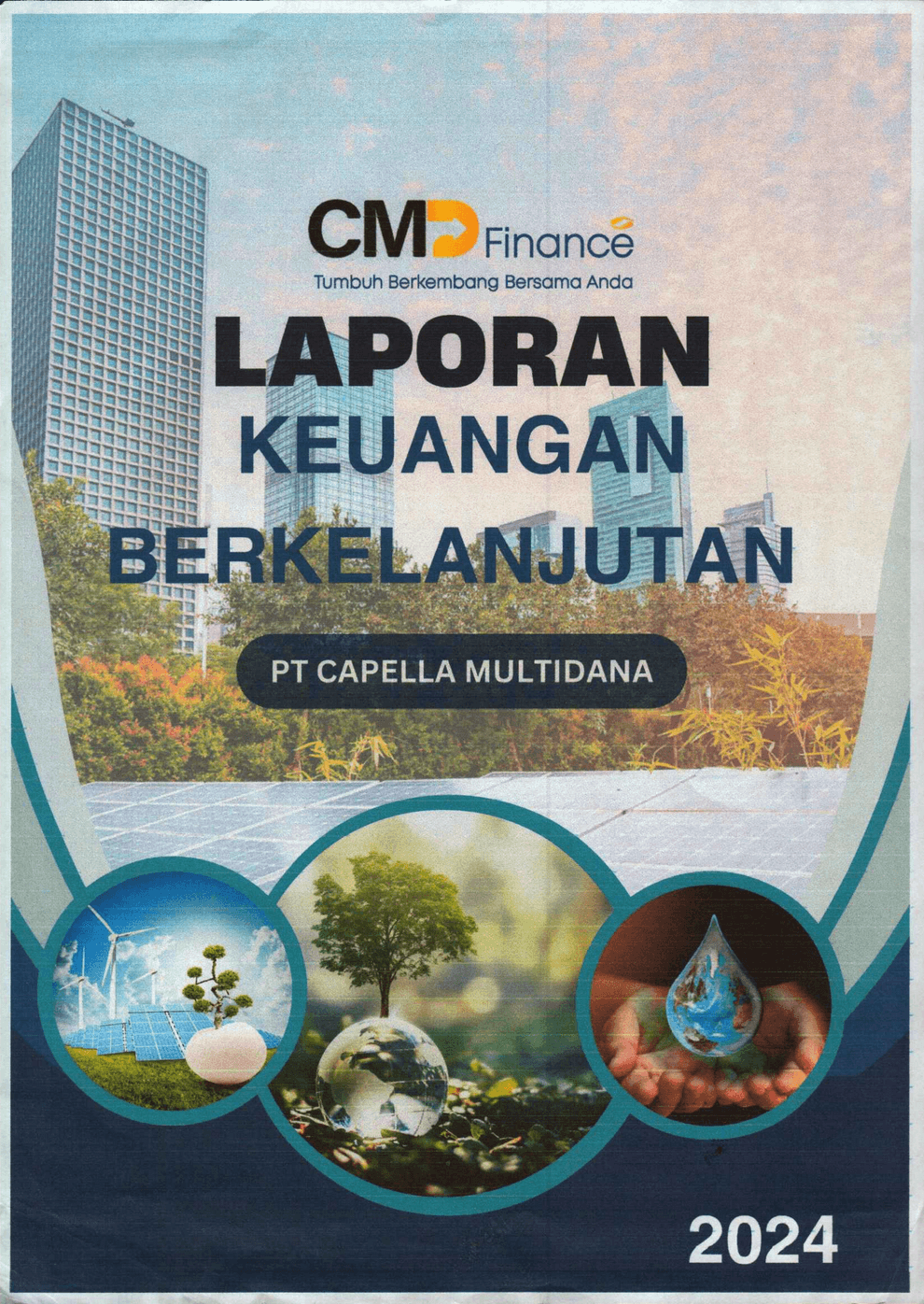 Cover Laporan Keberlanjutan 2024